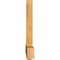Ekena Millwork Eugene Rough Sawn Timber Gable Bracket, Western Red Cedar, 72"W x 36"H x 4"D x 6"F, 12/12 Pitch GBW072X36X0406EUG00RWR - alternate 3